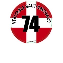 Autocollant Véritable Haut-Savoyard""