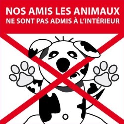 Animaux non admis