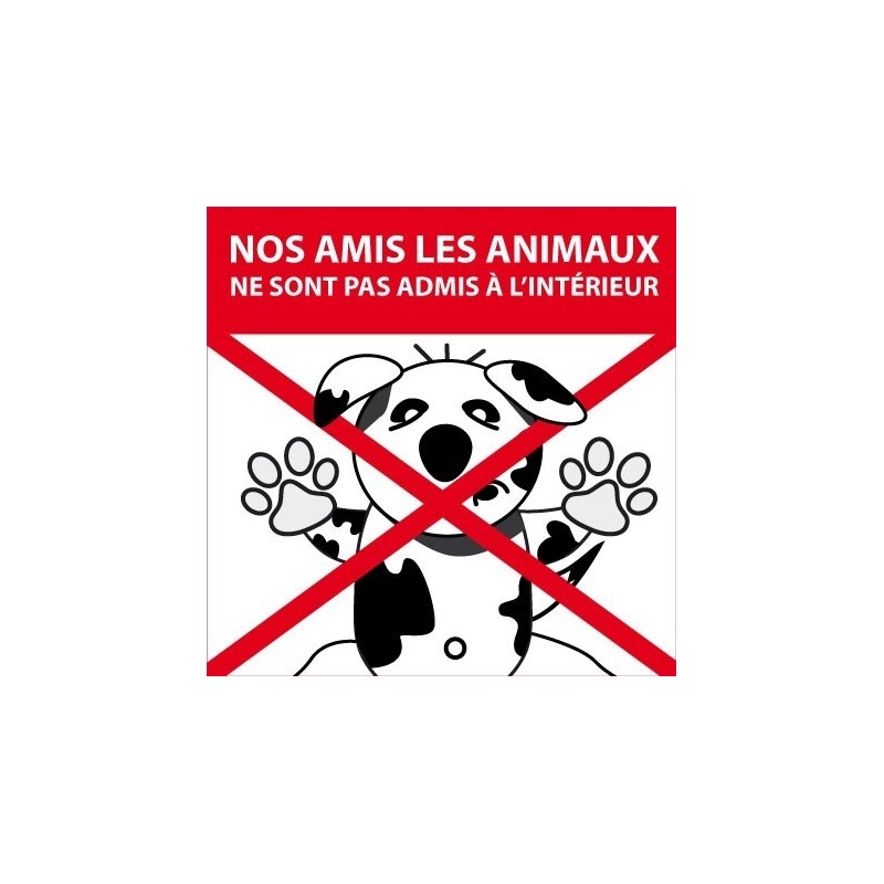 Animaux non admis