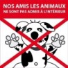 Animaux non admis