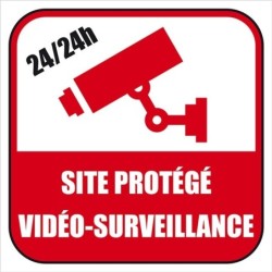 Site sous vidéo-surveillance