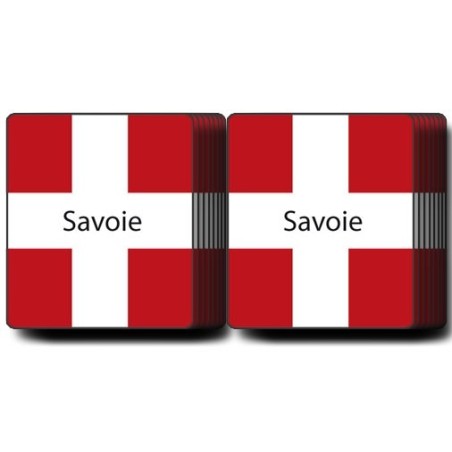 LOT 100 Autocollants plaque 73 ou 74