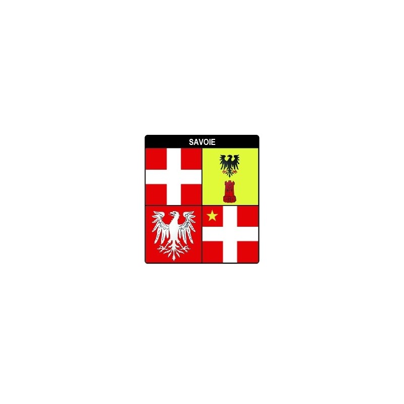 Autocollant Provinces de Savoie