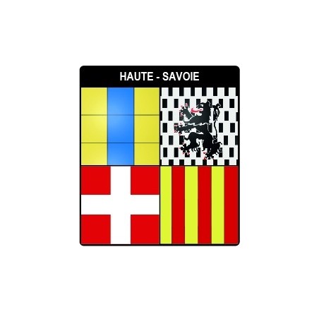 Autocollant Provinces de Haute Savoie