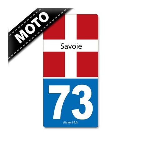 Autocollant Road" pour plaque moto"