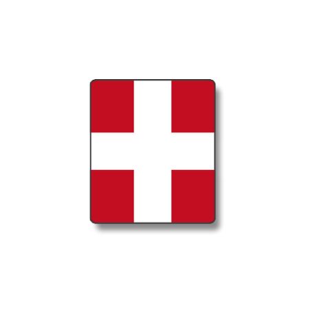 Croix de Savoie (sticker ou panneau)