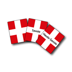 Autocollant Croix de Savoie