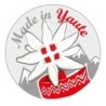 Autocollant Edelweiss Made in Yaute